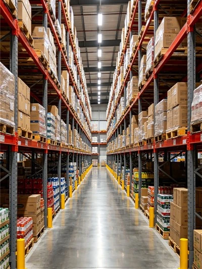 Sam's Club Store Shelves